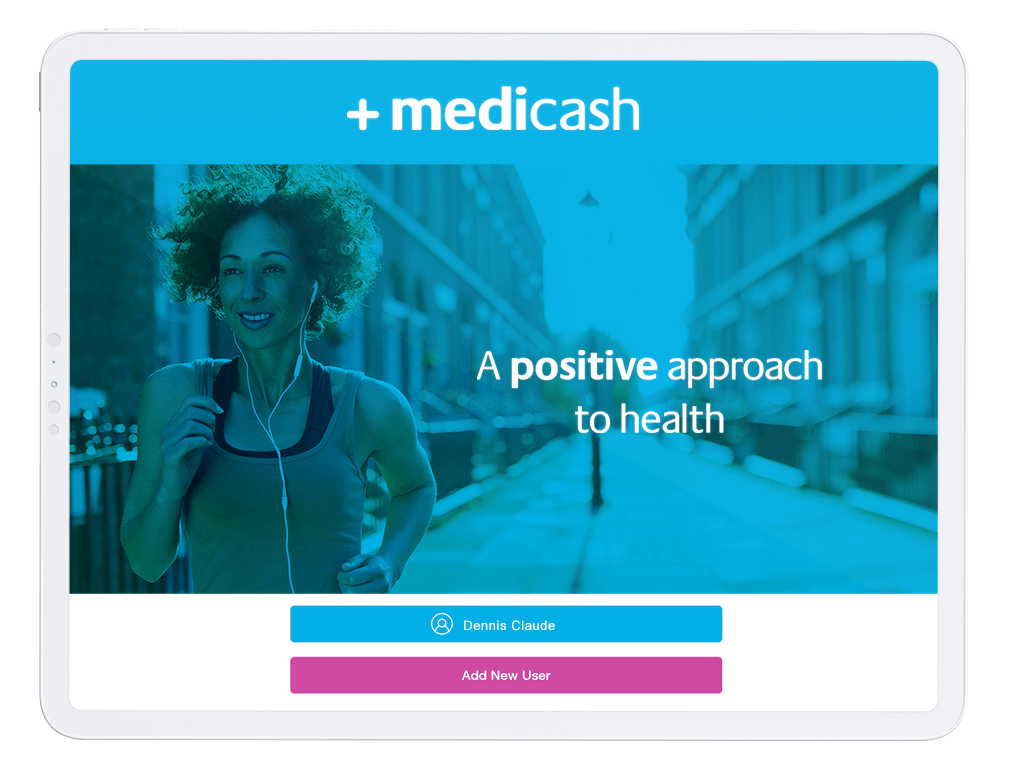 The Medicash iPad app